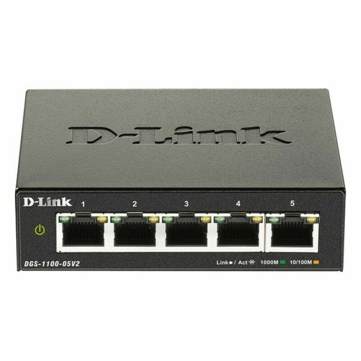 switch D-Link DGS-1100-05V2/E 5xGbE
